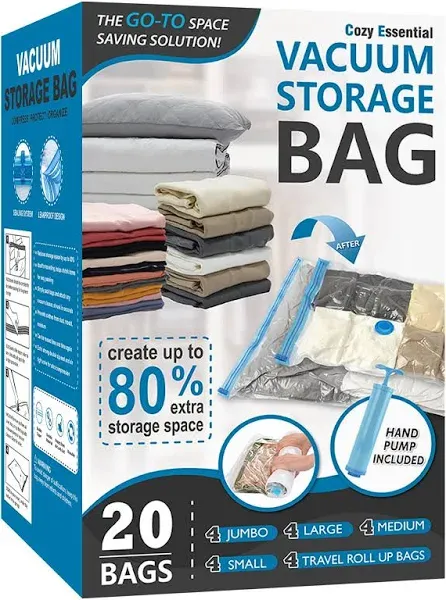 Cozy Essential Vacuum Storage Bags