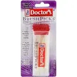 The Doctor's BrushPicks Interdental Toothpicks, 120 Picks