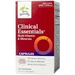 Terry Naturally Clinical Essentials - 120 Capsules - Multi-Vitamin & Minerals - Gentle on The Stomach, No Vitamin Aftertaste - Non-GMO, Gluten Free - 30 Servings