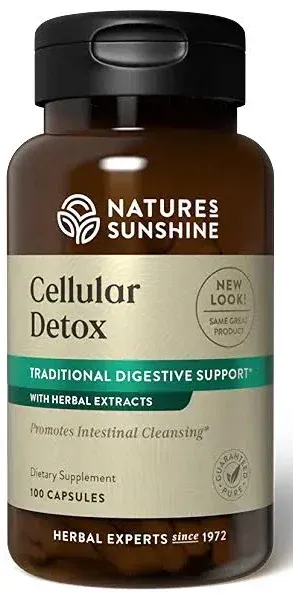 Nature's Sunshine Cellular Detox (100 Caps)