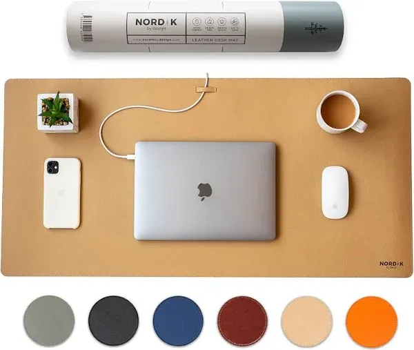 Nordik Leather Desk Mat