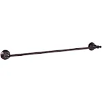 Design House 561027 Oakmont Traditional 24-inch Towel Bar for Bathroom Bedroom Closet or Kitchen, Oil Rubbed Bronze