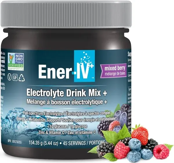 Ener-C Sport Electrolyte Drink Mix - Mixed Berry 12 Packets