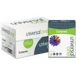 Universal Colored Paper, 20lb, 8-1/2 x 11, Green, 500 Sheets/Ream