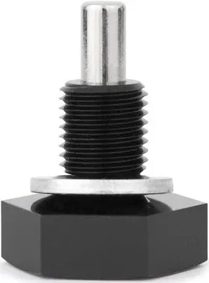 Magnetic Oil Drain Plug M12 x 1.25, Black