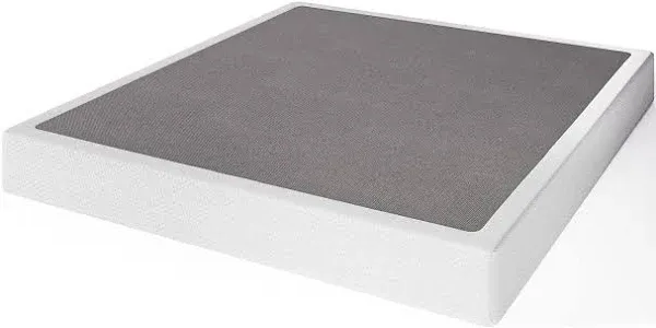 Full-Size Box-Spring, 5 inch Low Profile Only, Heavy Duty Metal Box Spring Full with Fabric Cover, Easy Assembly, Non Slip, Noise Free