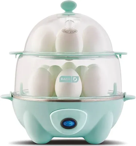 Deluxe Rapid Egg Cooker for Hard Boiled, Poached, Scrambled Eggs, Omelets, St...