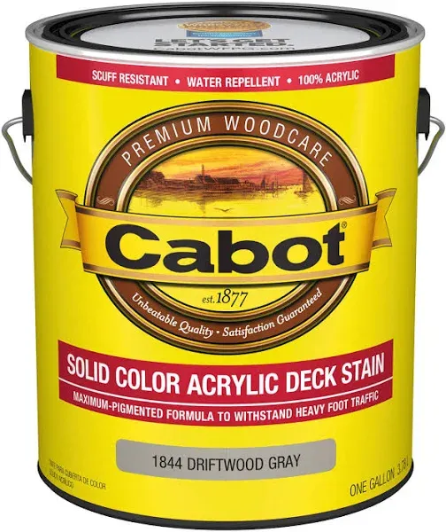 Cabot Acrylic Solid Color Stain