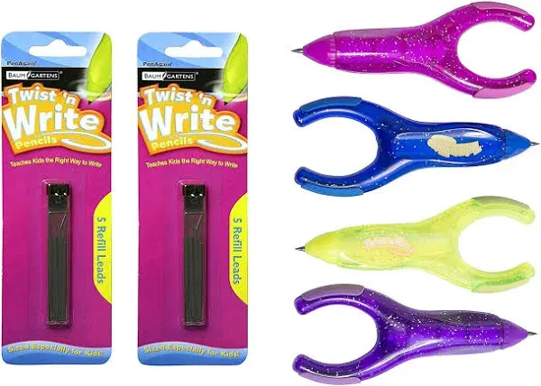 Baumgartens 00071 Twist and Write Pencil, Assorted Color