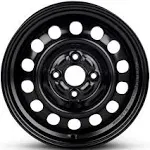 14x5.5 Inch Steel Wheel Rim For 2001-2005 Honda Civic Black 4 Lug 100mm