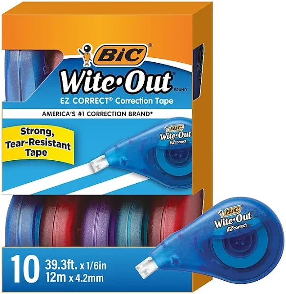 BIC Wite-Out EZ Correct Correction Tape