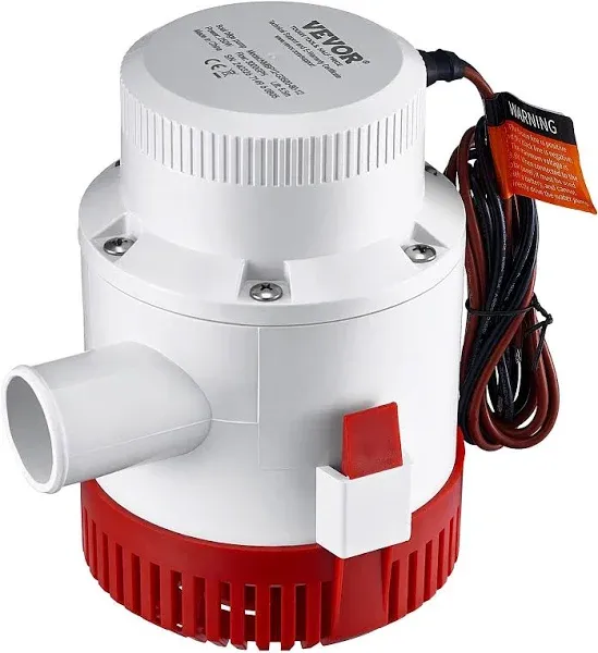 Bilge Pump 3000GPH 12V Automatic Marine Submersible Boat Bilge Water Pump