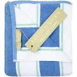 Aston & Arden Lush Oversized Luxury Beach Towel (35x70 in., 600 GSM) Color and Bulk Options 1 Towel / Blue/Green