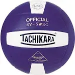 Tachikara Composite Volleyball: SV5WSC Purple/White