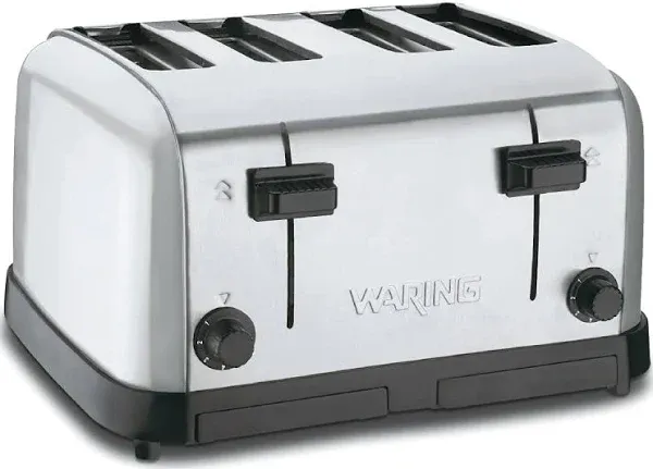 Waring (WCT708) Four-Compartment Pop-Up Toaster