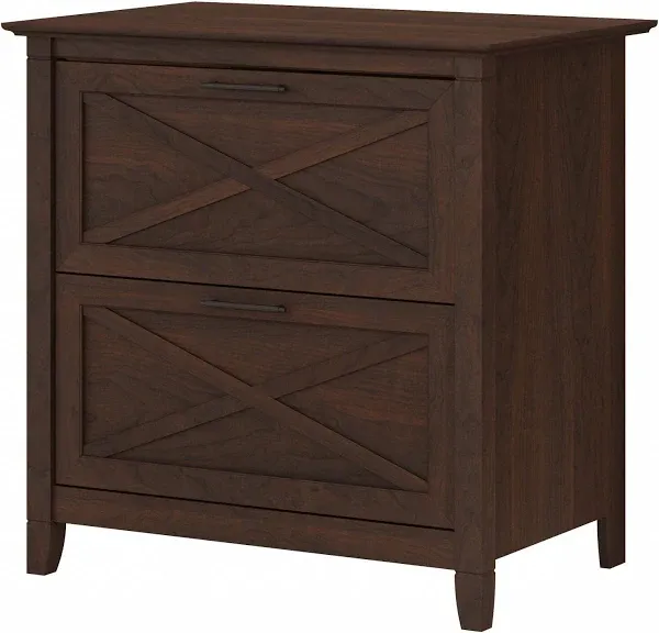  Key West 2 Drawer Lateral File in Cabinet Bing Cherry