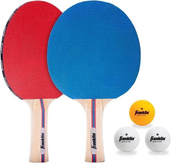 Franklin Sports Table Tennis Paddle Set with Balls