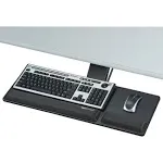 Fellowes 8017801 Designer Suites 19&#034; x 9.5&#034; Keyboard Tray - Black New