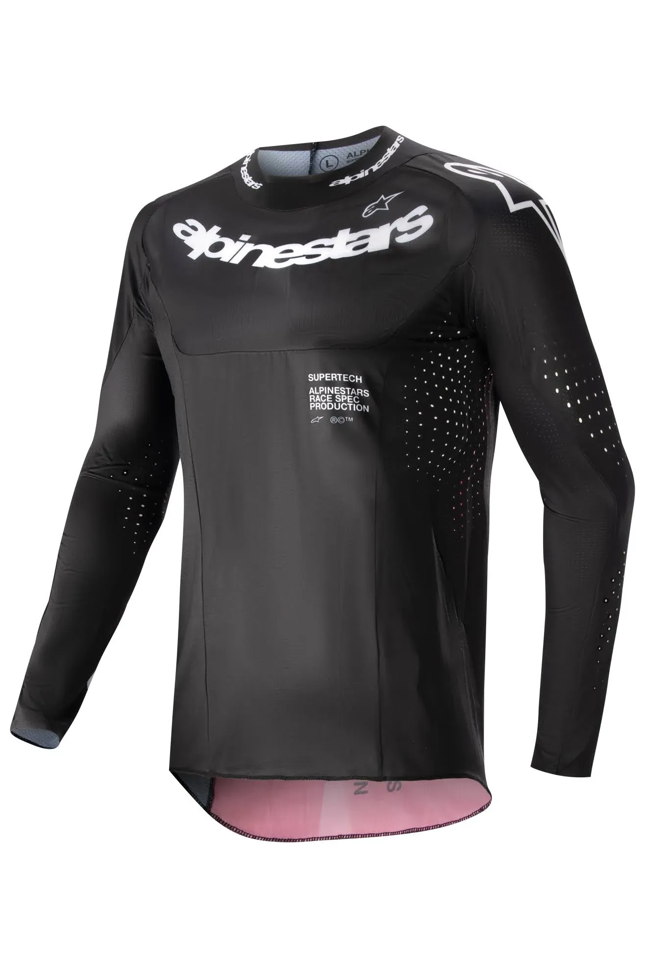 Alpinestars Supertech Ward Black Red Berry Jersey