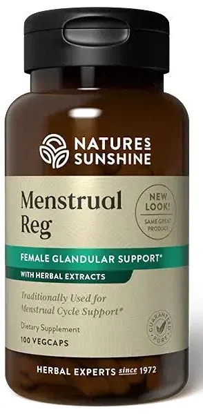 Nature's Sunshine Menstrual Reg 100 Capsules