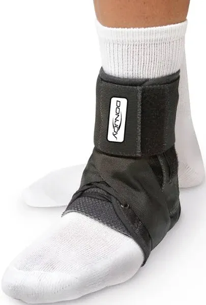 DonJoy Stabilizing Pro Ankle Support Brace, Black, X-Large