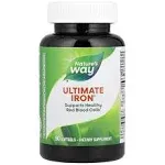 Enzymatic Therapy Ultimate Iron, Maximum Absorption Synergistic Blend, Softgels - 90 softgels