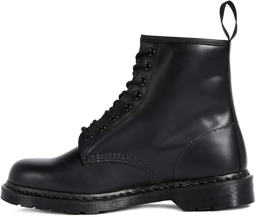 Dr. Martens Unisex 1460 Smooth Leather Mono Lace Up Boot