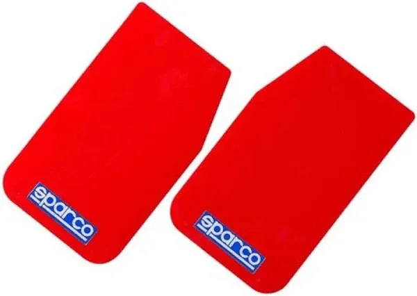 Sparco 03791RS Red Universal Mud Flap