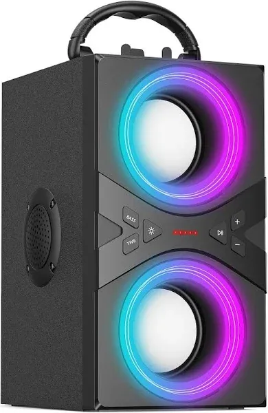 Bluetooth Speakers 40wpeak Wireless Party Speaker With Tws Beatdriven Lights 8