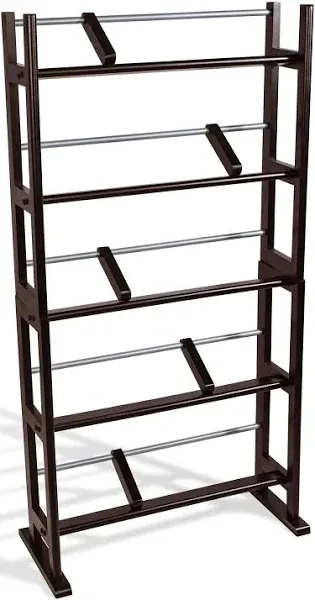 Element Media Storage Rack - Holds Up to 230 CDs or 150 DVDs, Contemporary..<wbr/>.