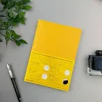 Stalogy 365Days Notebook - A5 - Grid - 368 Pages - Yellow