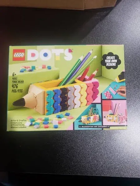 Lego DOTS Pencil Holder Building Set #40561 - Factory Sealed NIB