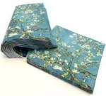 20-ct 13x13 Almond Decorative Napkins for Decoupage Floral Napkins for Mother's Father's Day Pretty Flower Napkins Fall Thanksgiving Paper Floral Lunch Dinner Cocktail Napkins Beautiful Paper Napkins