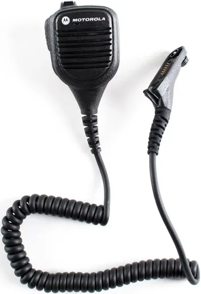 Motorola PMMN4050A Speaker Microphone,Remote,1-7/64 in. L