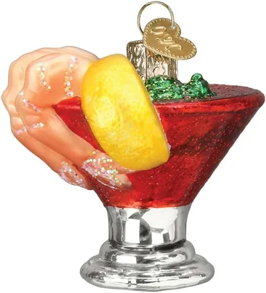 Old World Christmas Shrimp Cocktail Ornament