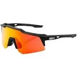 100% Speedcraft Xs Sunglasses Black/Red