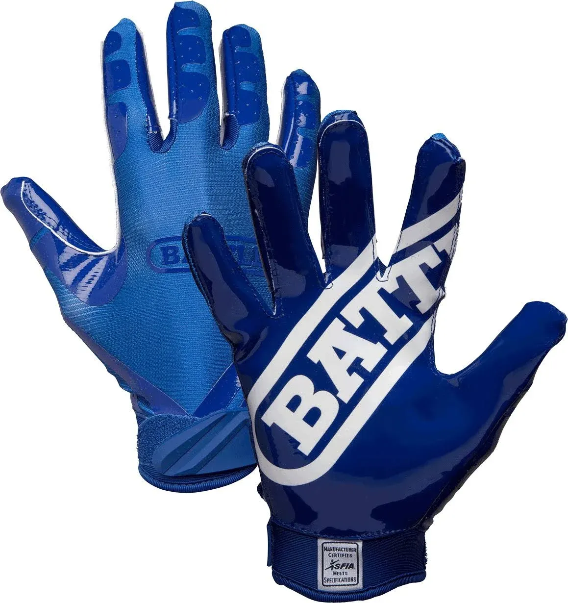 Double Threat Receiver Football Gloves - Adult & Youth | Battle Sports