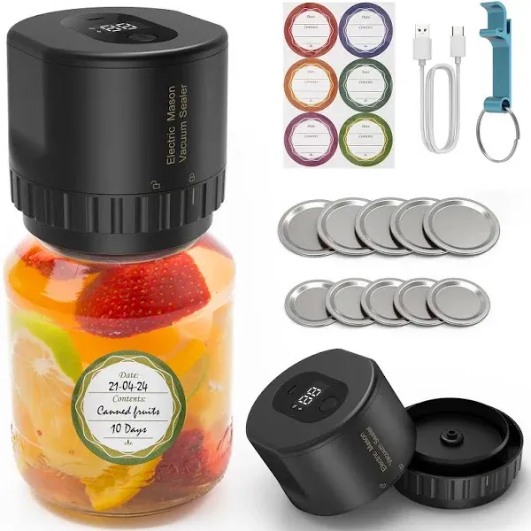 SRTVsso Electric Mason Jar Vacuum Sealer