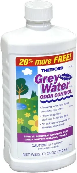 Grey Water Odor Control - RV Grey Water Tank Treatment, 24 oz - Thetford 15842