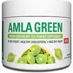 Amla Green Tea Decaf Superfood Antioxidant, 20X Amla Concentrate + Oolong Tea