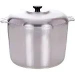 Cajun 14 Quart Stock Pot with Lid - Oven Safe Aluminum Soup Pot - Nickel-Free La