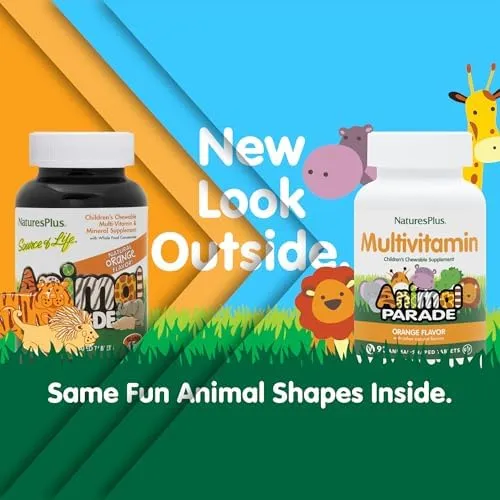 Nature's Plus Animal Parade - Orange - 180 Chewable