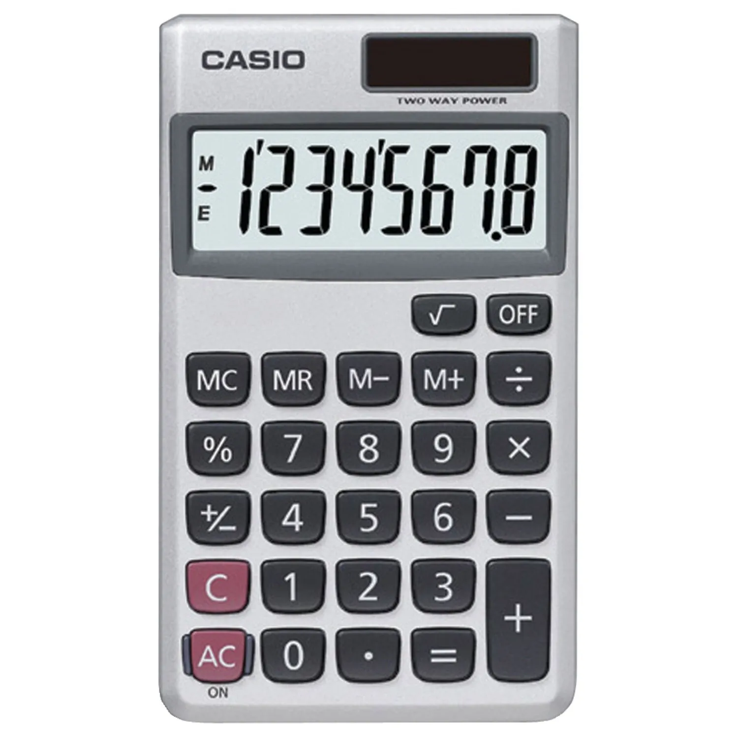 Casio SL300SV 8-Digit Handheld Calculator