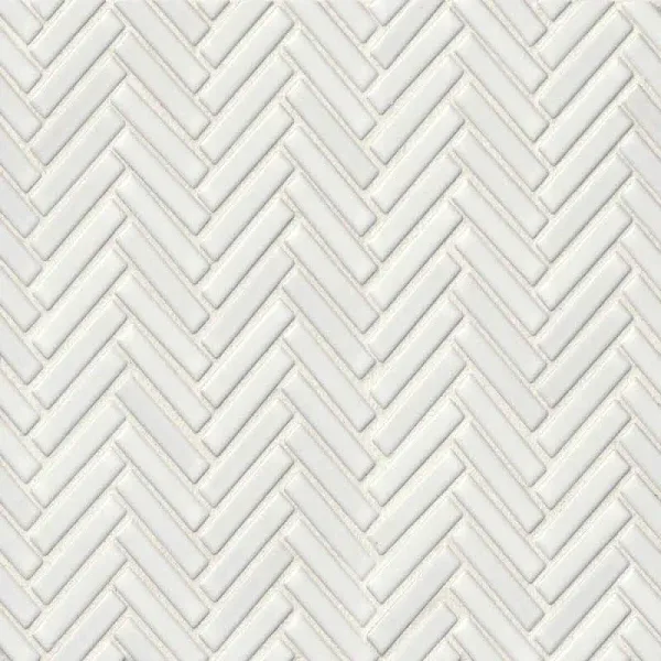 90 0.5" x 2" Porcelain Mosaic Wall & Floor Tile Bedrosians