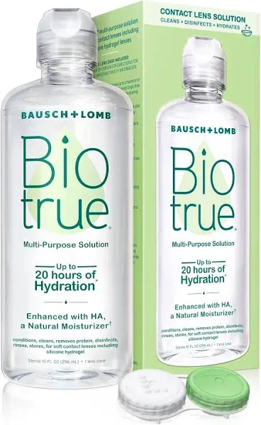 Bausch Lomb Bio True Contact Lens Care Solution