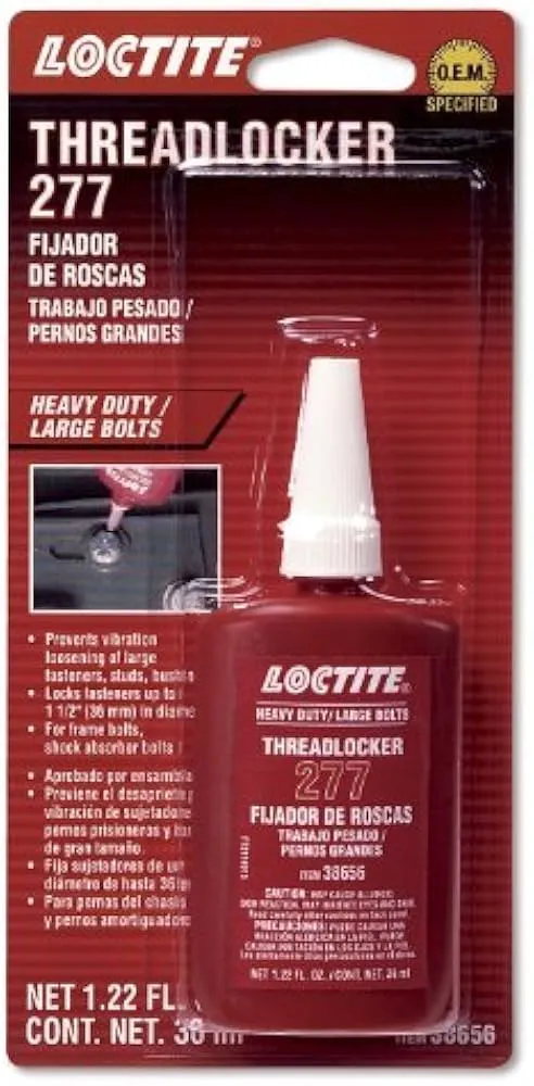 Loctite Threadlocker 271 Heavy-Duty/Red