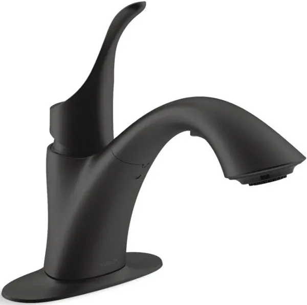 Kohler K-22035-BL Simplice Laundry Faucet Matte Black