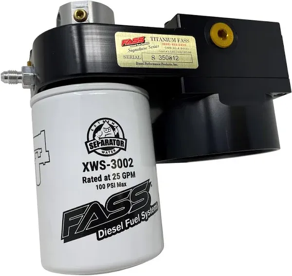 FASS Drop-In Series Diesel Fuel System