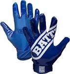 Battle Sports Science Double Threat Ultra Stick Football Gloves (Pair)