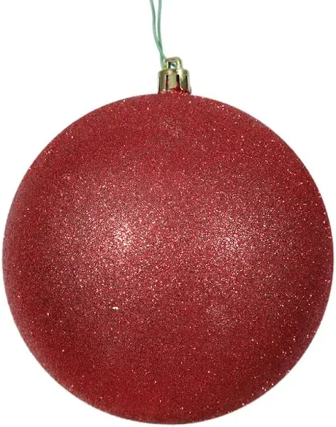 Vickerman 4" Glitter Ball Ornament